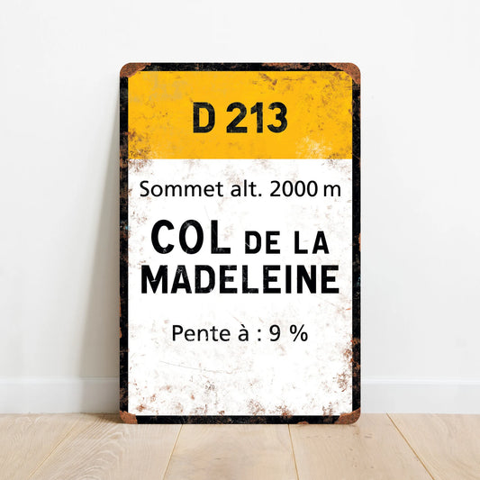 KOMAttack Skilt - Col de la Madeleine