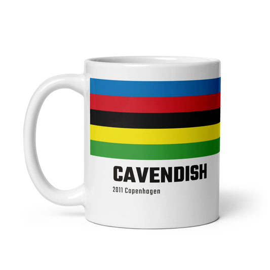 Velografik Mark Cavendish World Championship Victory Krus