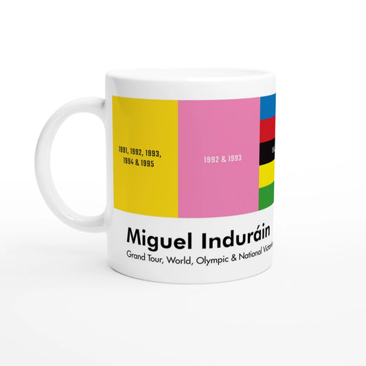 Velografik Miguel Induráin Grand Tour, World, Olympic and National Titles Krus
