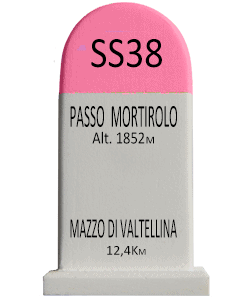 Cyclosouvenir Road Marker - Passo Mortirolo – Mazzo di Valtellina