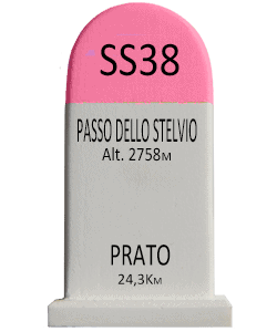 Cyclosouvenir Road Marker - Passo dello Stelvio – Prato