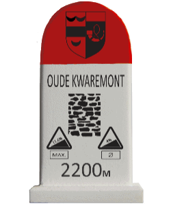 Cyclosouvenir Road Marker - Oude Kwaremont – RVV