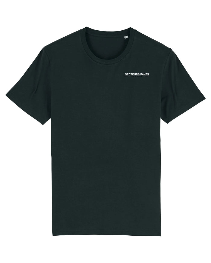 Çois Cycling Legacy Secteurs Pavés Roubaix unisex cycling T-shirt (black)
