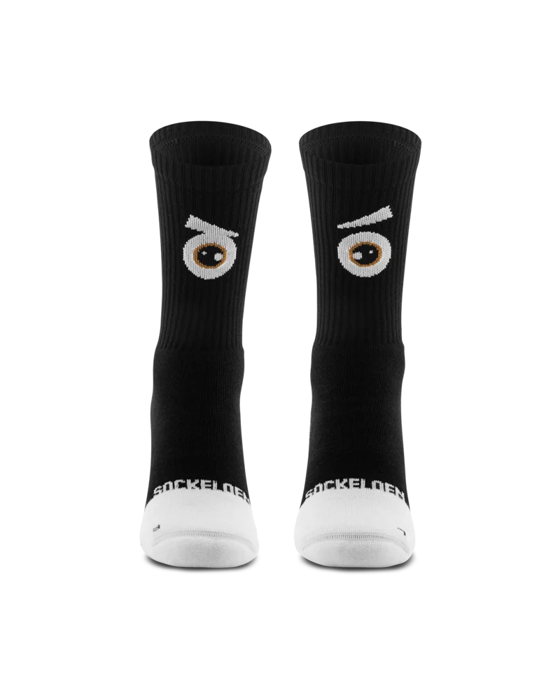 Sockeloen Ik Kijk Koers Casual Sokker - Sort