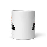 Velografik Strava Local Legend Cycling Krus - Hvid