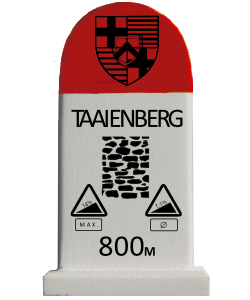 Cyclosouvenir Road Marker - Taaienberg – RVV