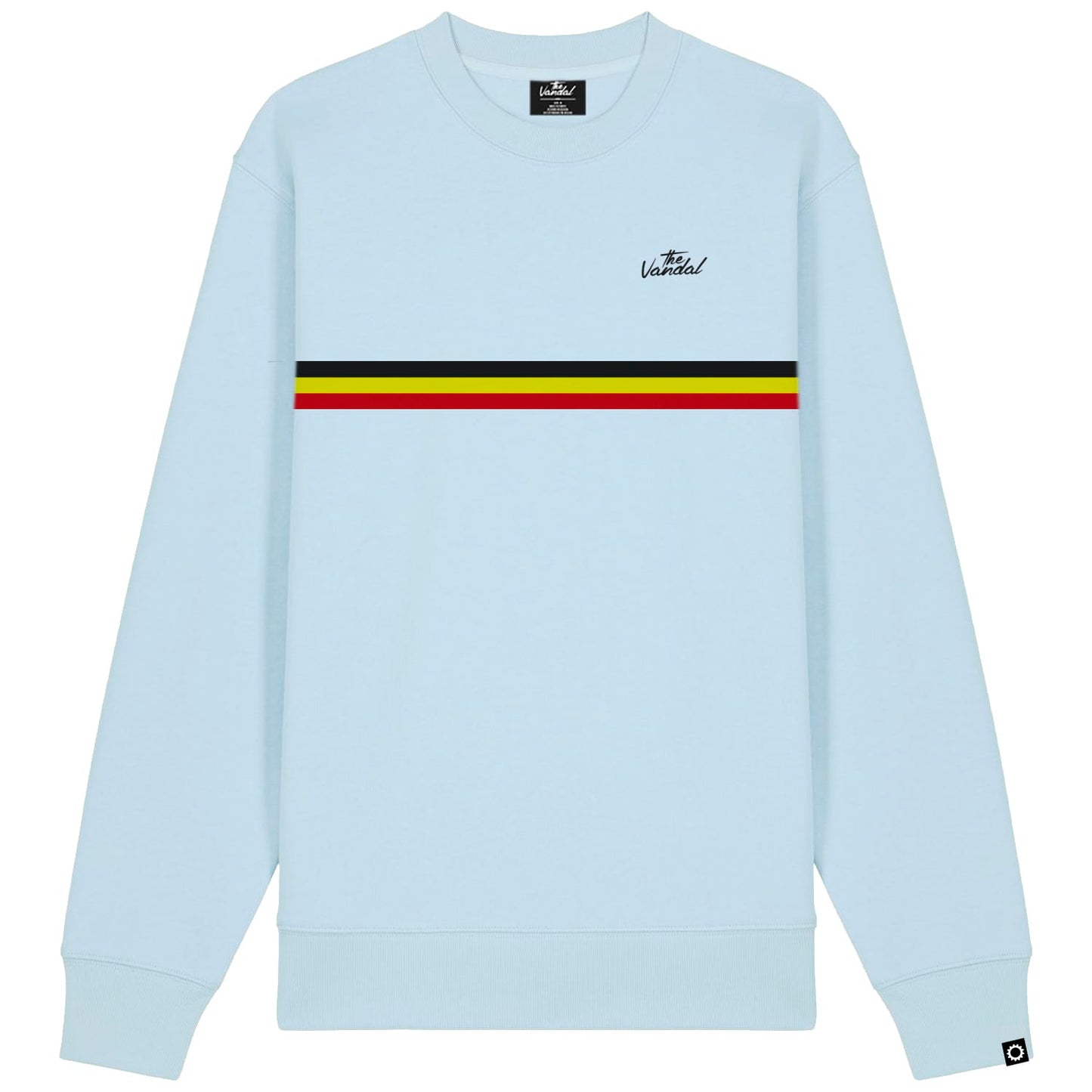 The Vandal Sweatshirts Tricolore - Lyseblå