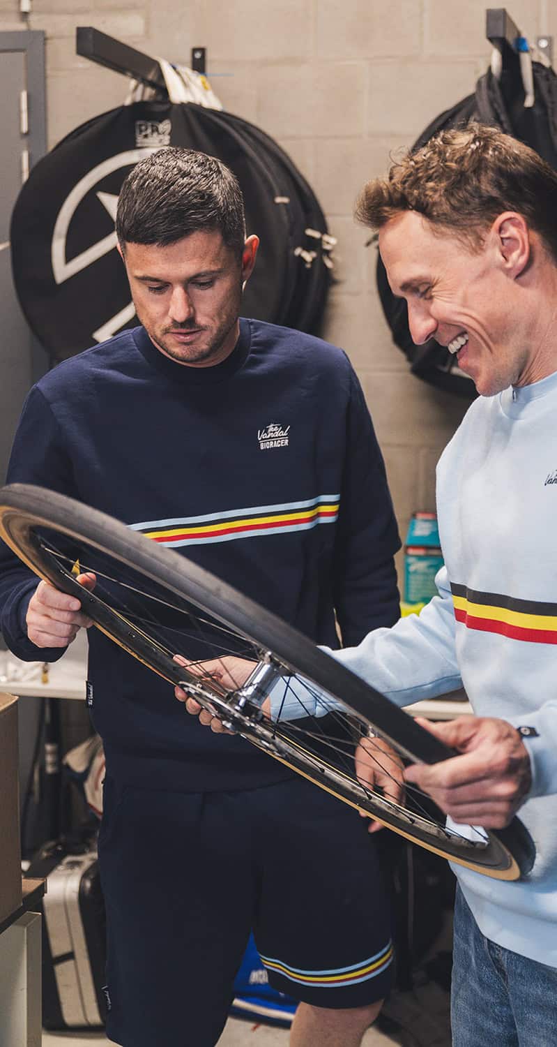 The Vandal Sweatshirts Belgian Cycling S25 - Grå