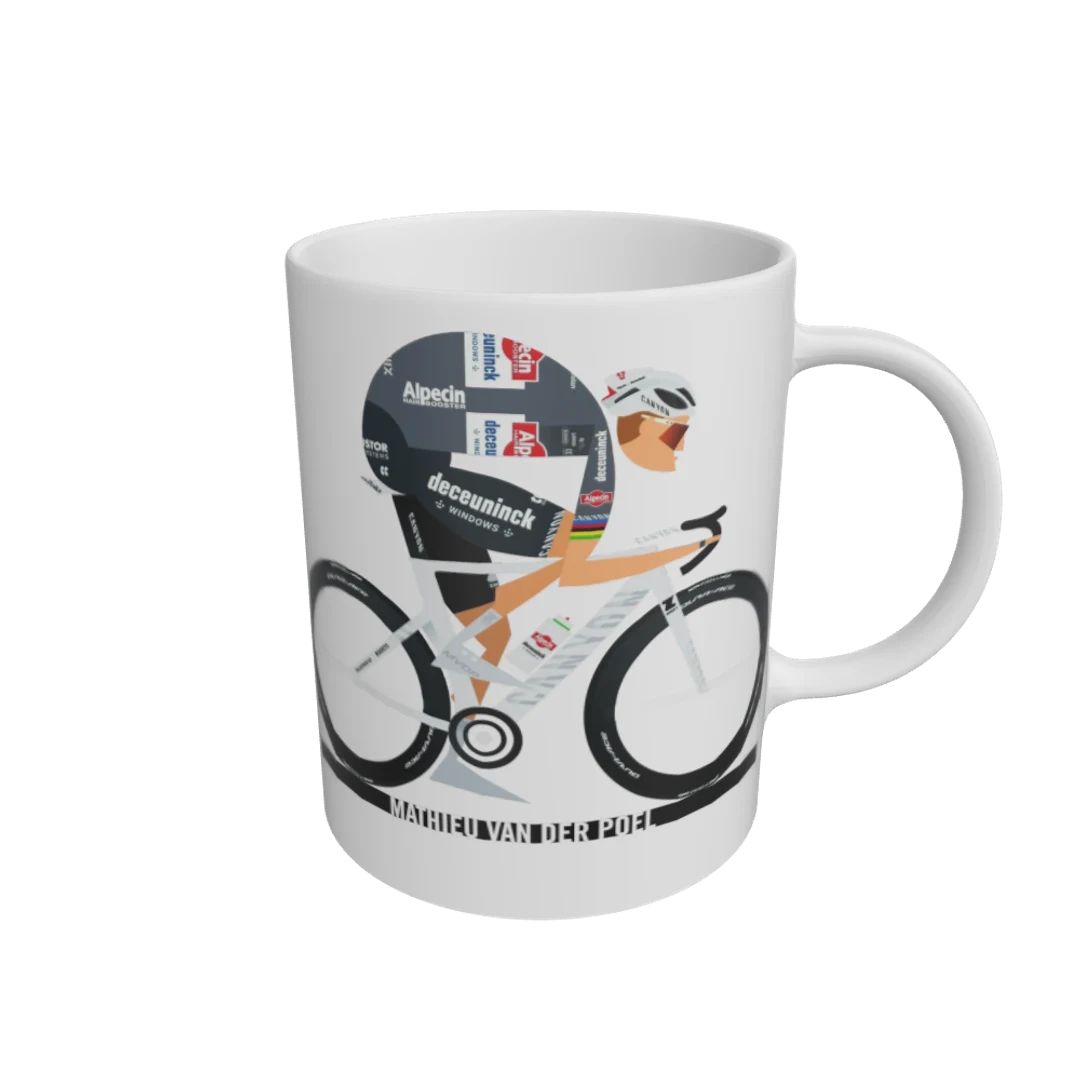 19TEN Mathieu Van Der Poel 2025 Milan San Remo Krus