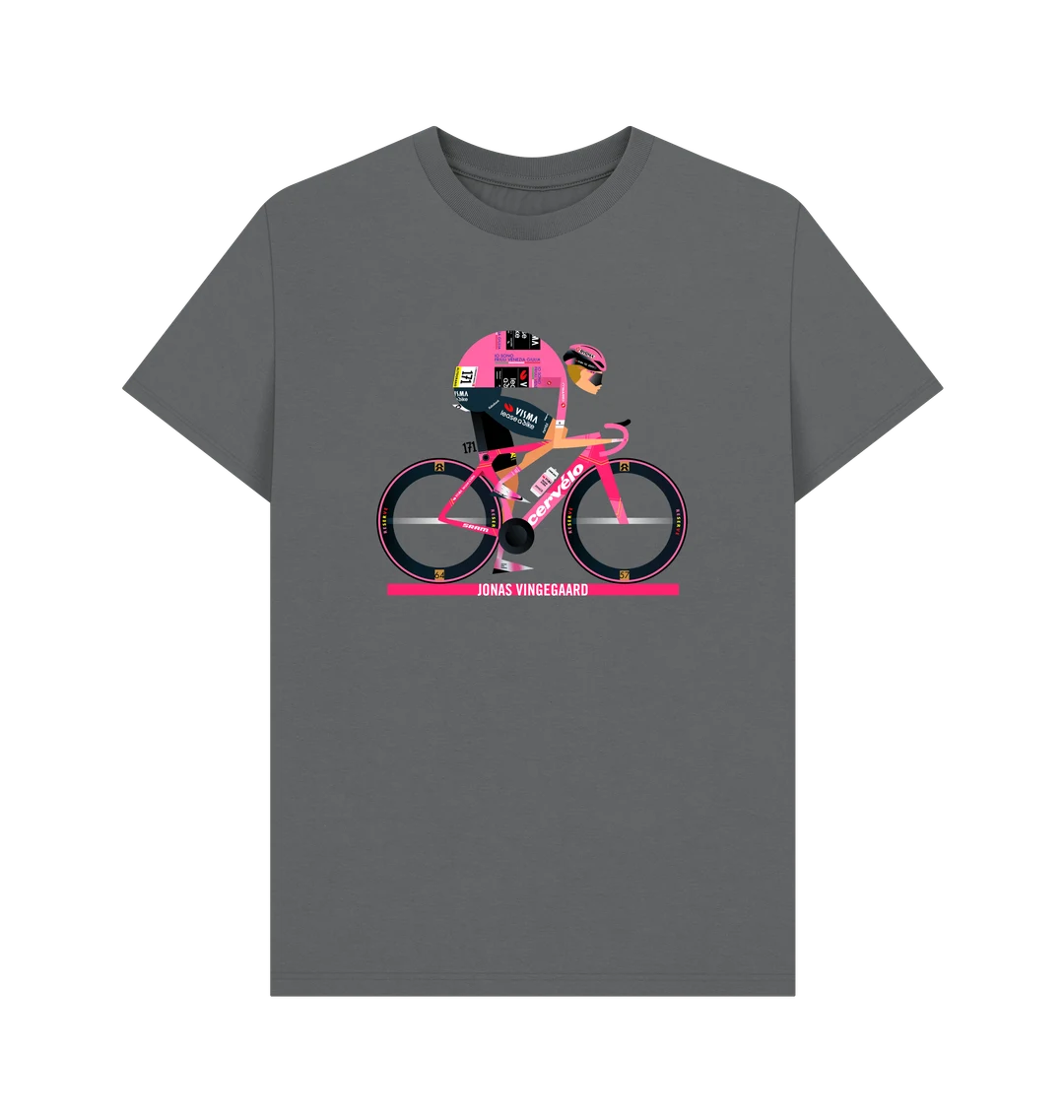 19TEN Jonas Vingegaard Giro d'Italia T-Shirt - Grå