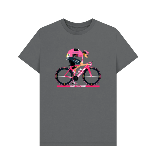 19TEN Jonas Vingegaard Giro d'Italia T-Shirt - Grå