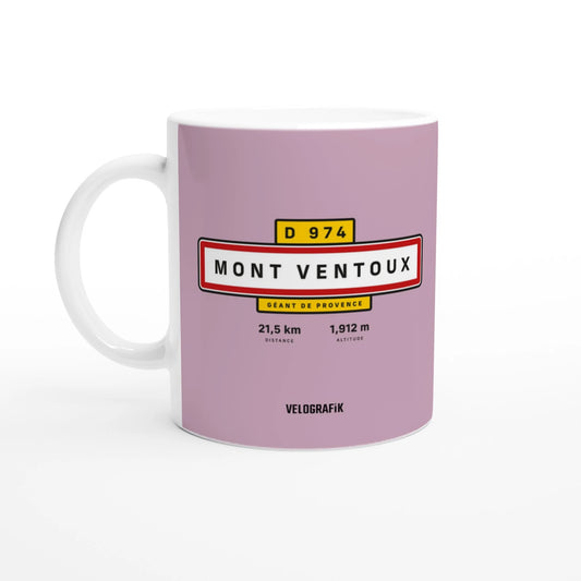 Velografik Mont Ventoux Classic Col Cycling Road Sign Krus