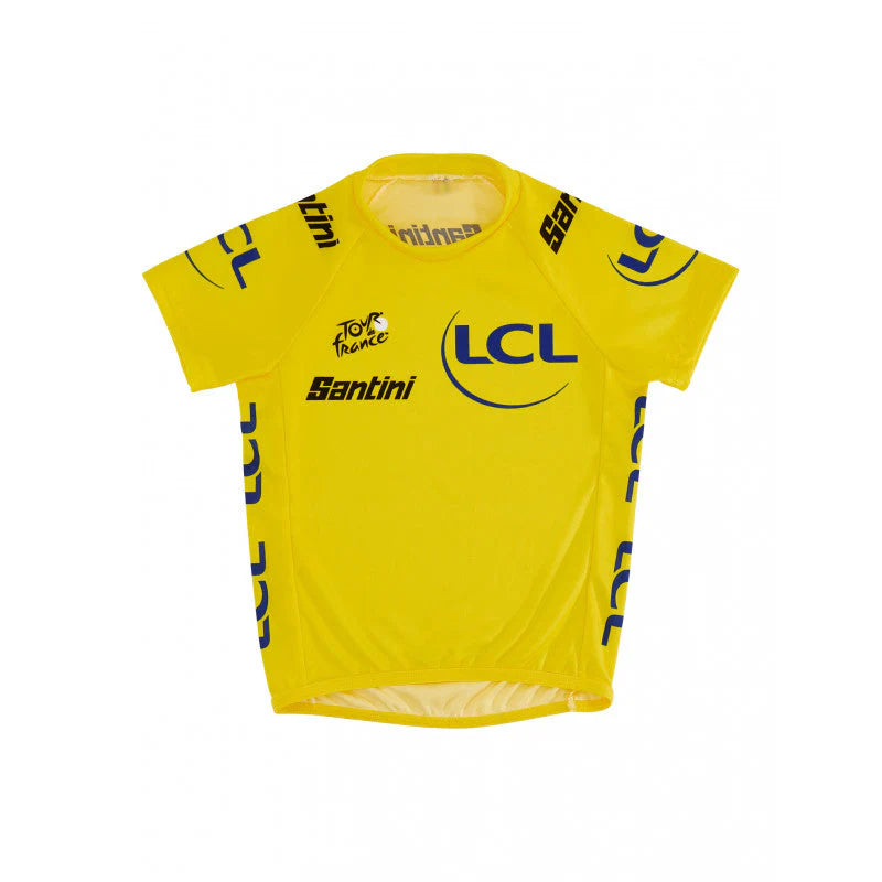 Santini Baby Tour de France Føretrøje Kortærmet - Gul