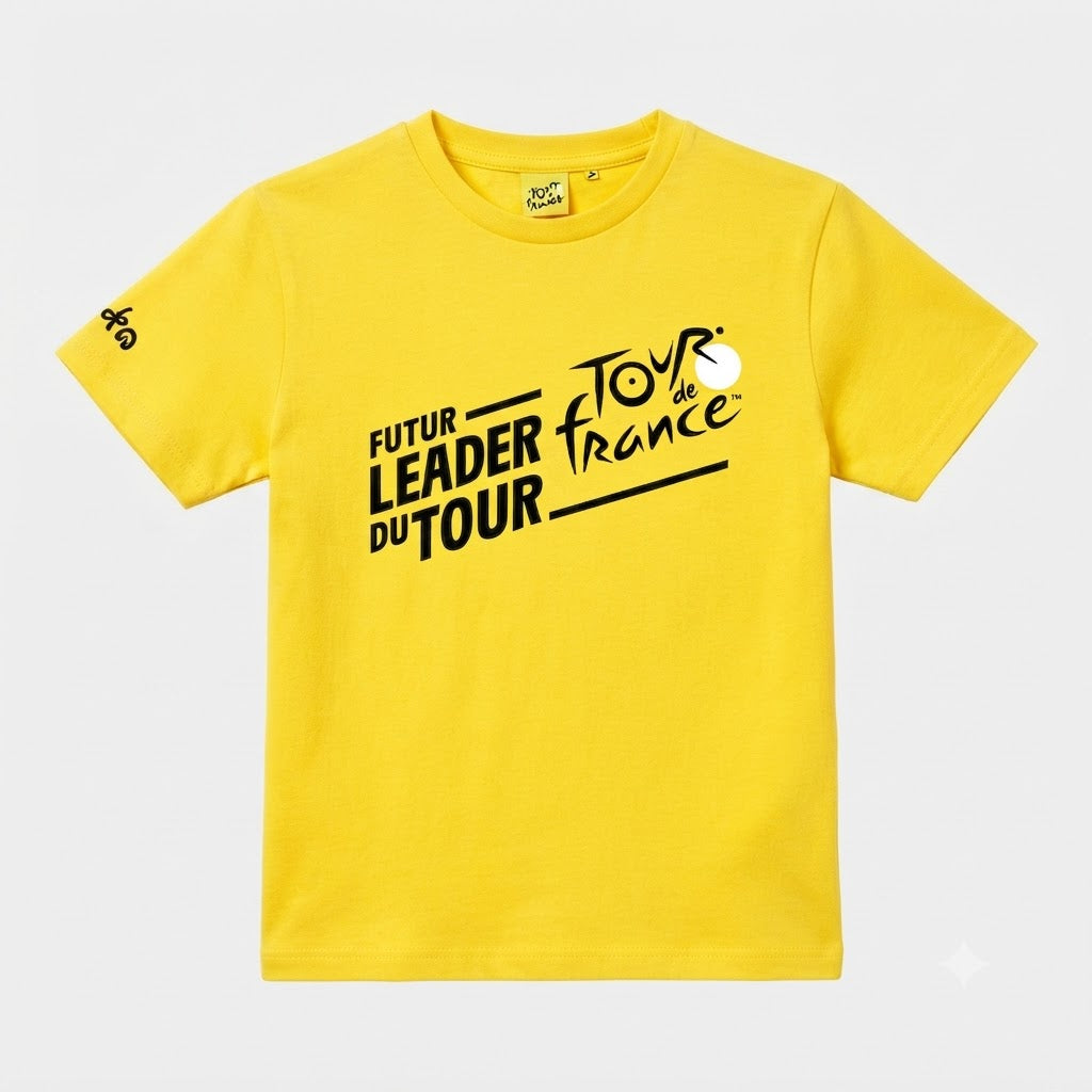 Tour de France Børn T-Shirt Futur Leader - Gul