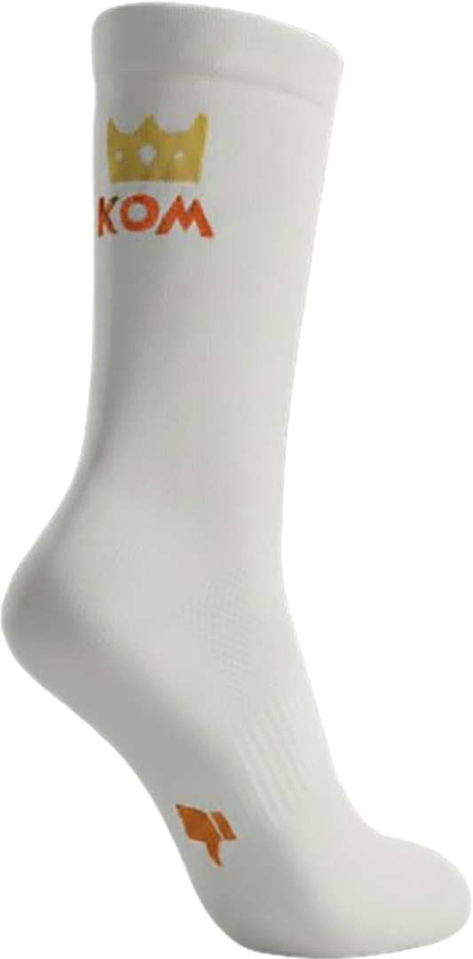 Sokicon KOM Cykelsokker - Hvid