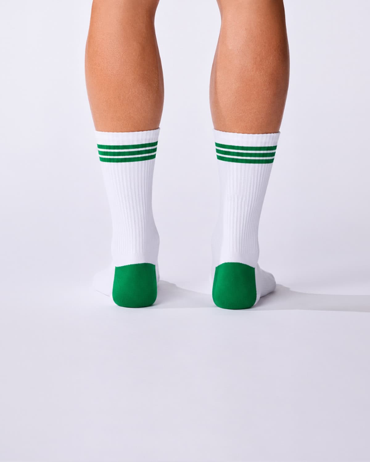 The Vandal Casual Sokker - Green stripe