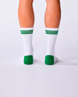 The Vandal Casual Sokker - Green stripe