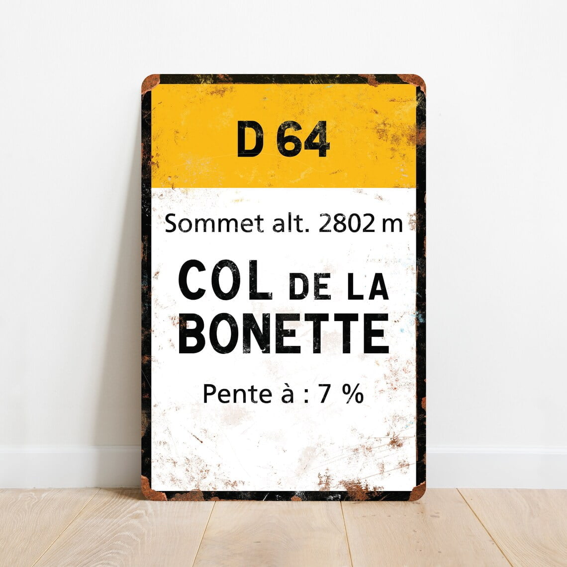KOMAttack Skilt - Col de la Bonette